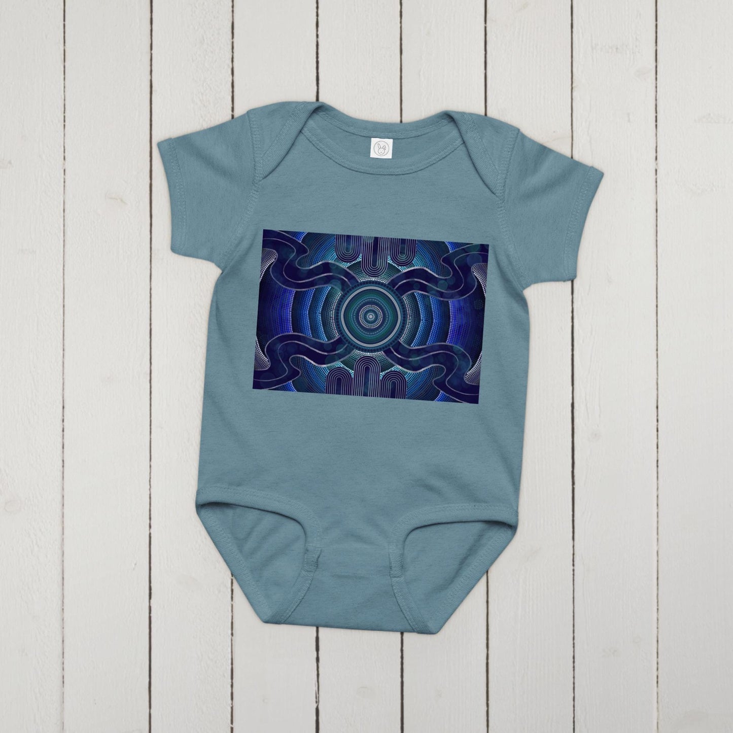 Aboriginal Design Baby jersey bodysuit Yaye Marle Art By Jordan Davis