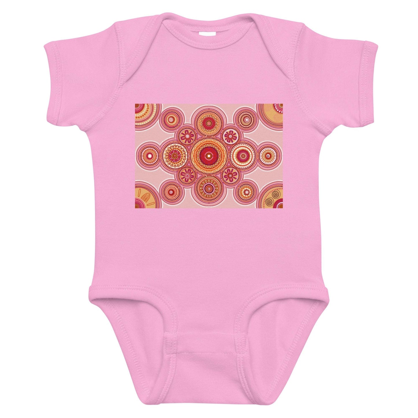 Aboriginal Design Infant bodysuit Yaye Marle Art By Jordan Davis
