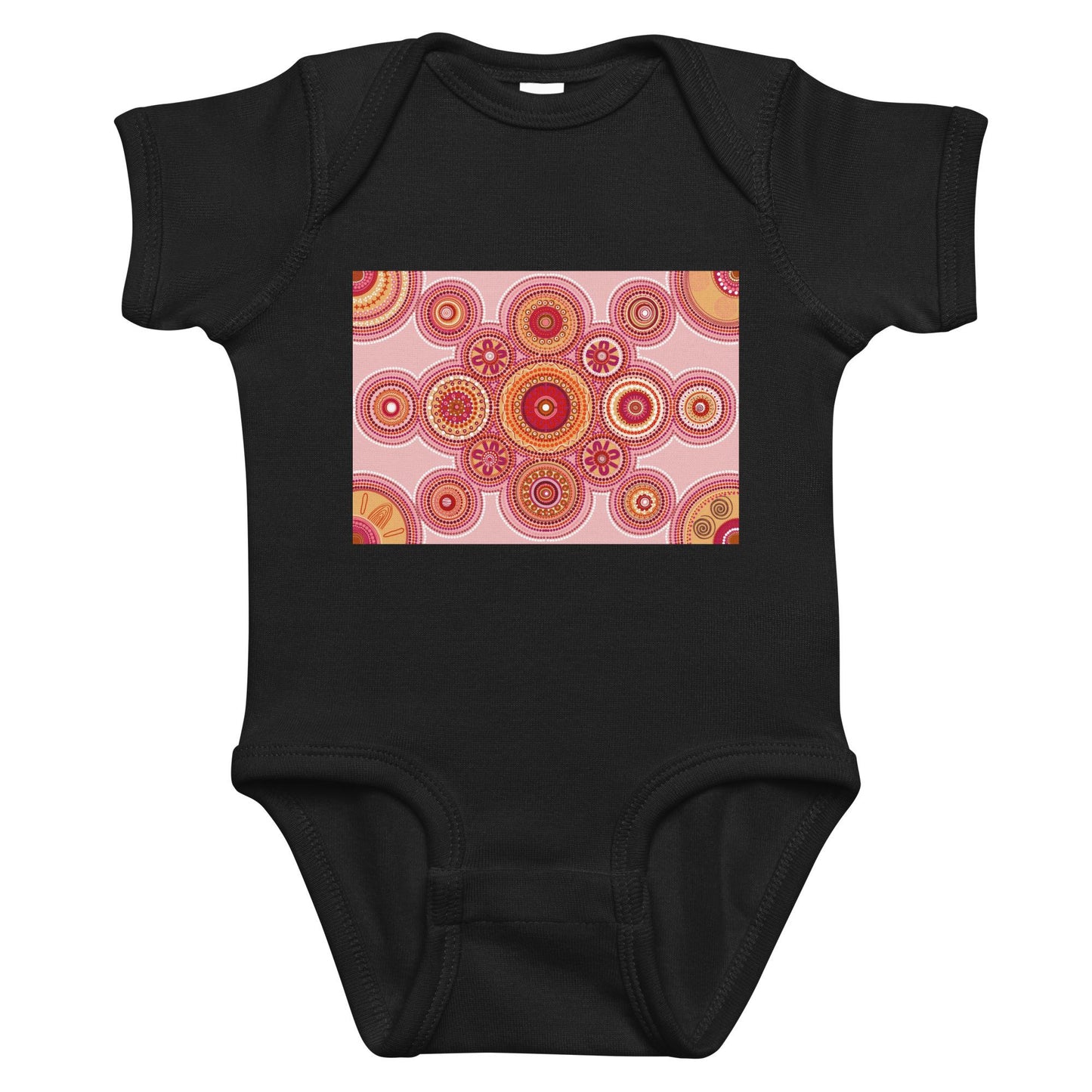 Aboriginal Design Infant bodysuit Yaye Marle Art By Jordan Davis