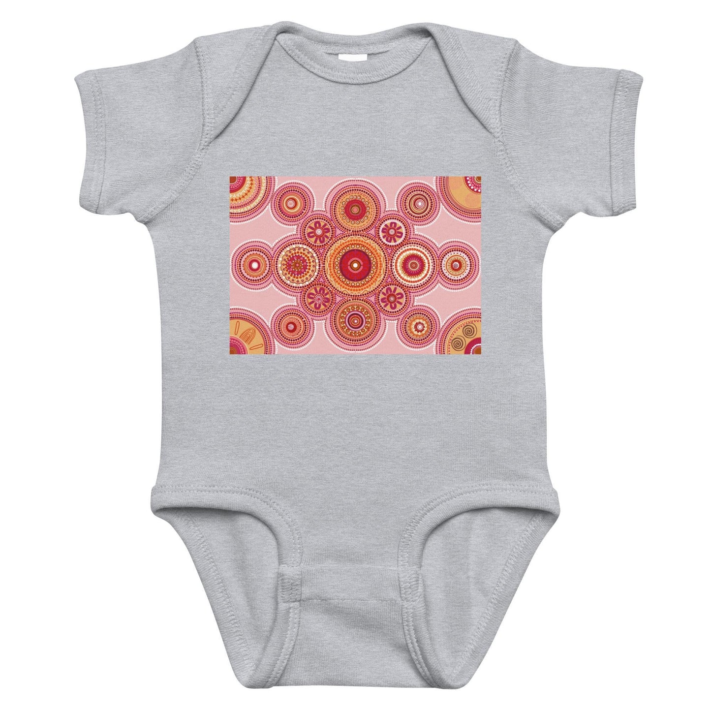 Aboriginal Design Infant bodysuit Yaye Marle Art By Jordan Davis